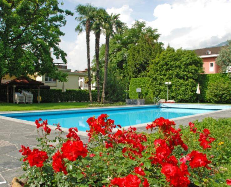 Ferienwohnung Mit Garten Und Pool In Ascona Exterior photo