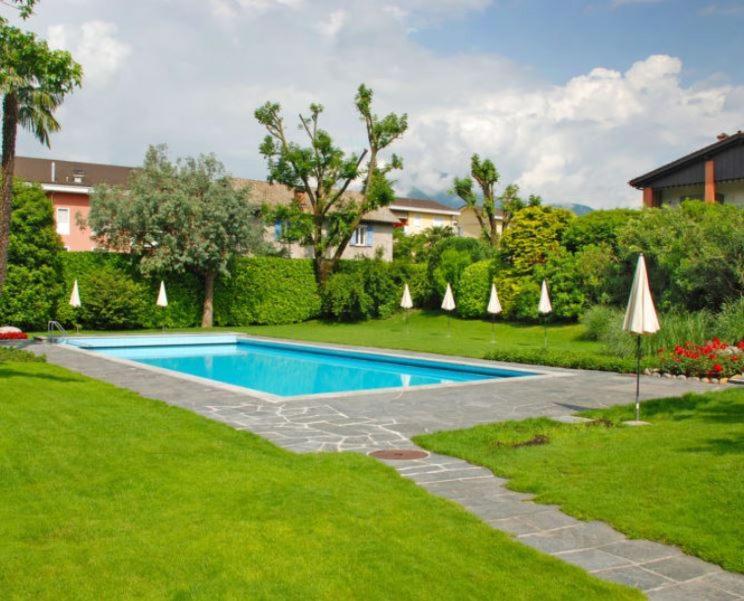 Ferienwohnung Mit Garten Und Pool In Ascona Exterior photo