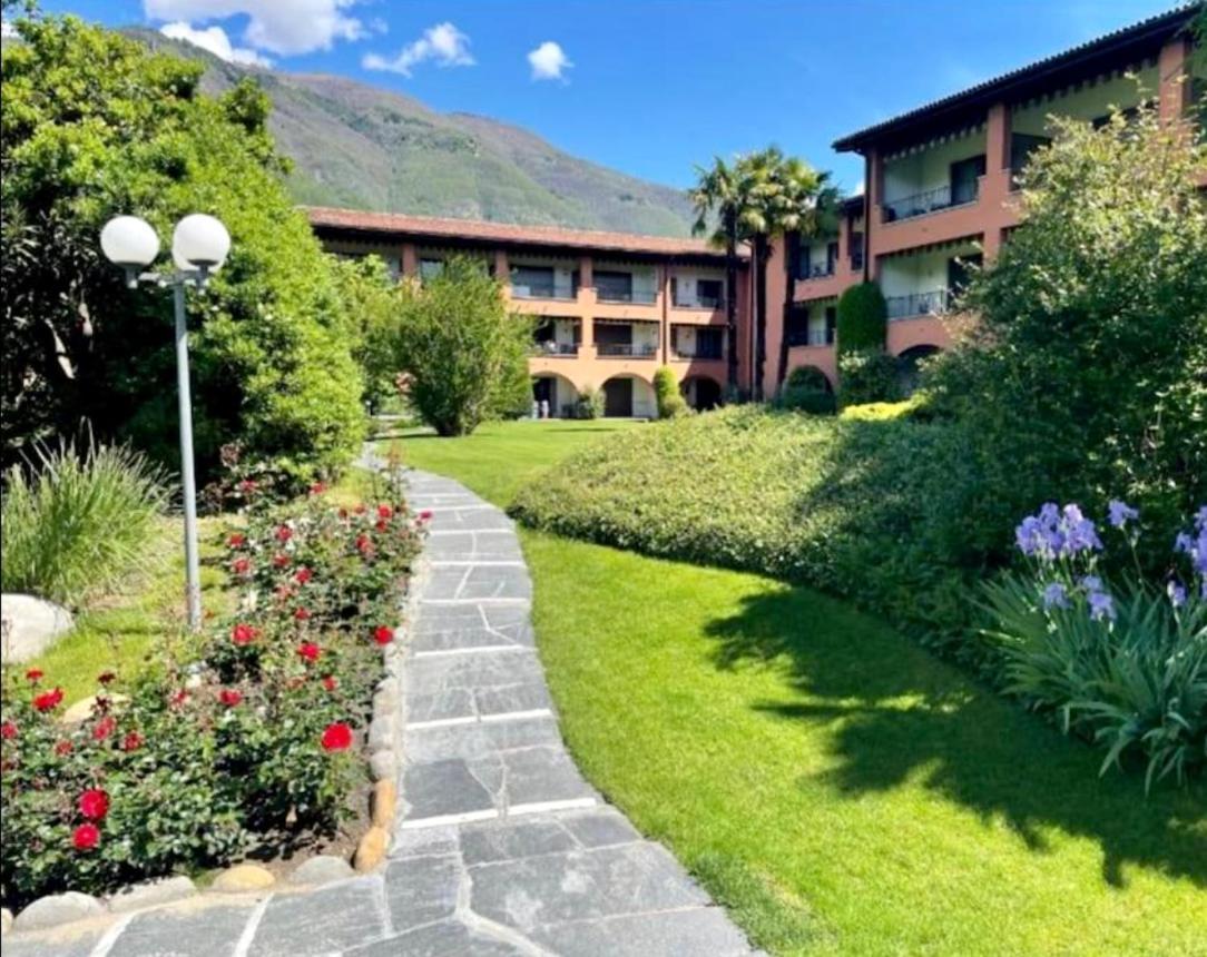 Ferienwohnung Mit Garten Und Pool In Ascona Exterior photo